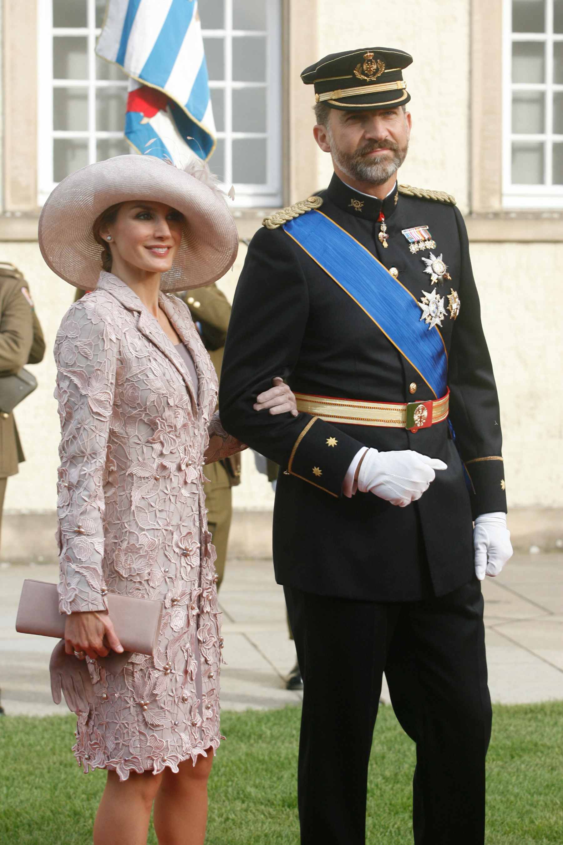 Los Reyes Felipe y Letizia durante un acto oficial. (Foto: Europa Press)