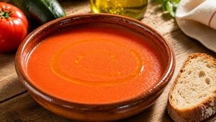 Gazpacho, comida, sopa, receta