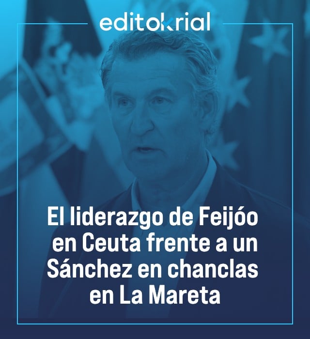 El liderazgo de Feijóo en Ceuta frente a un Sánchez en chanclas en La Mareta
