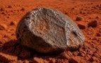 Meteorito en Marte