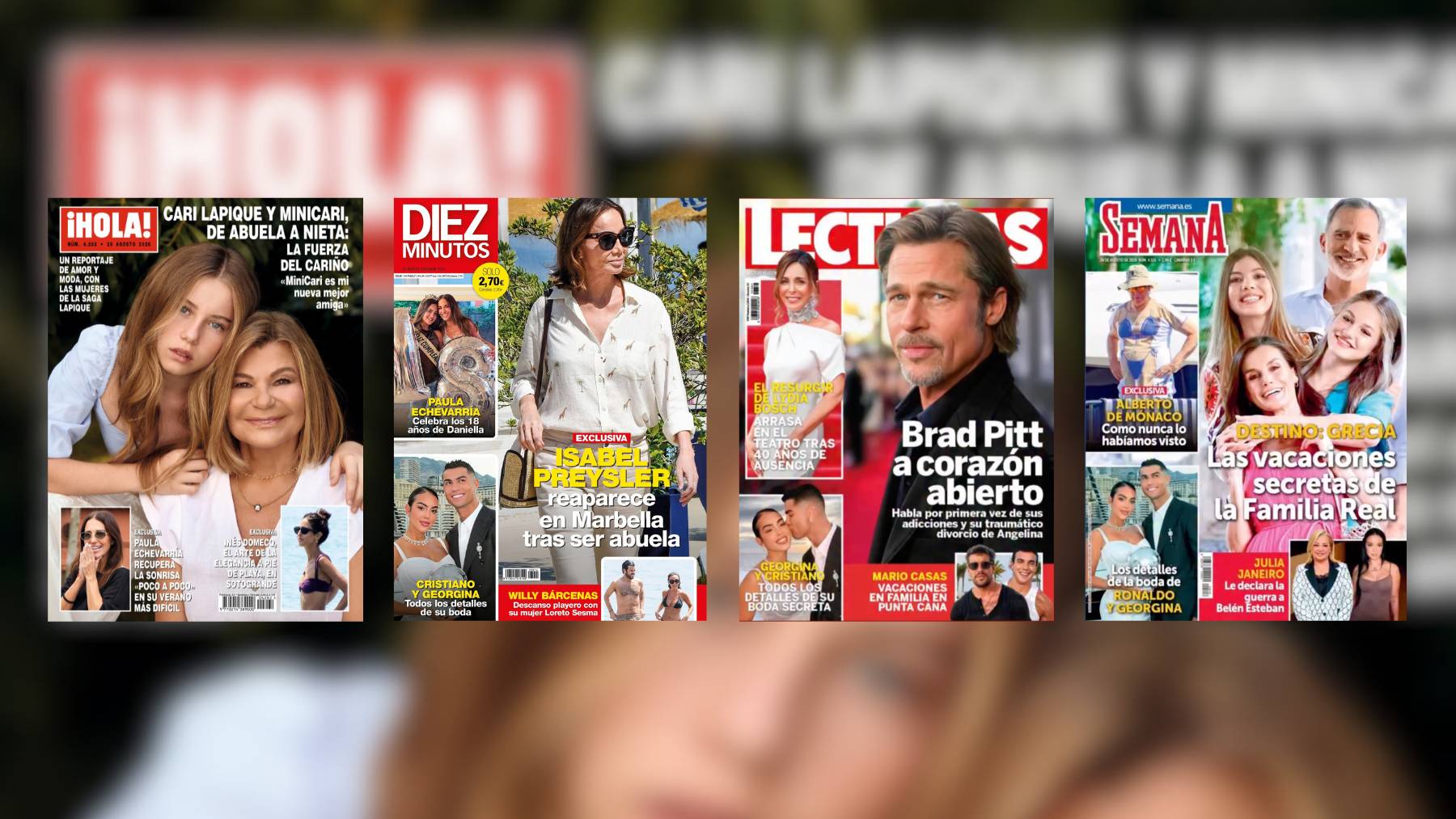 Portadas de revistas. (Foto: RRSS)