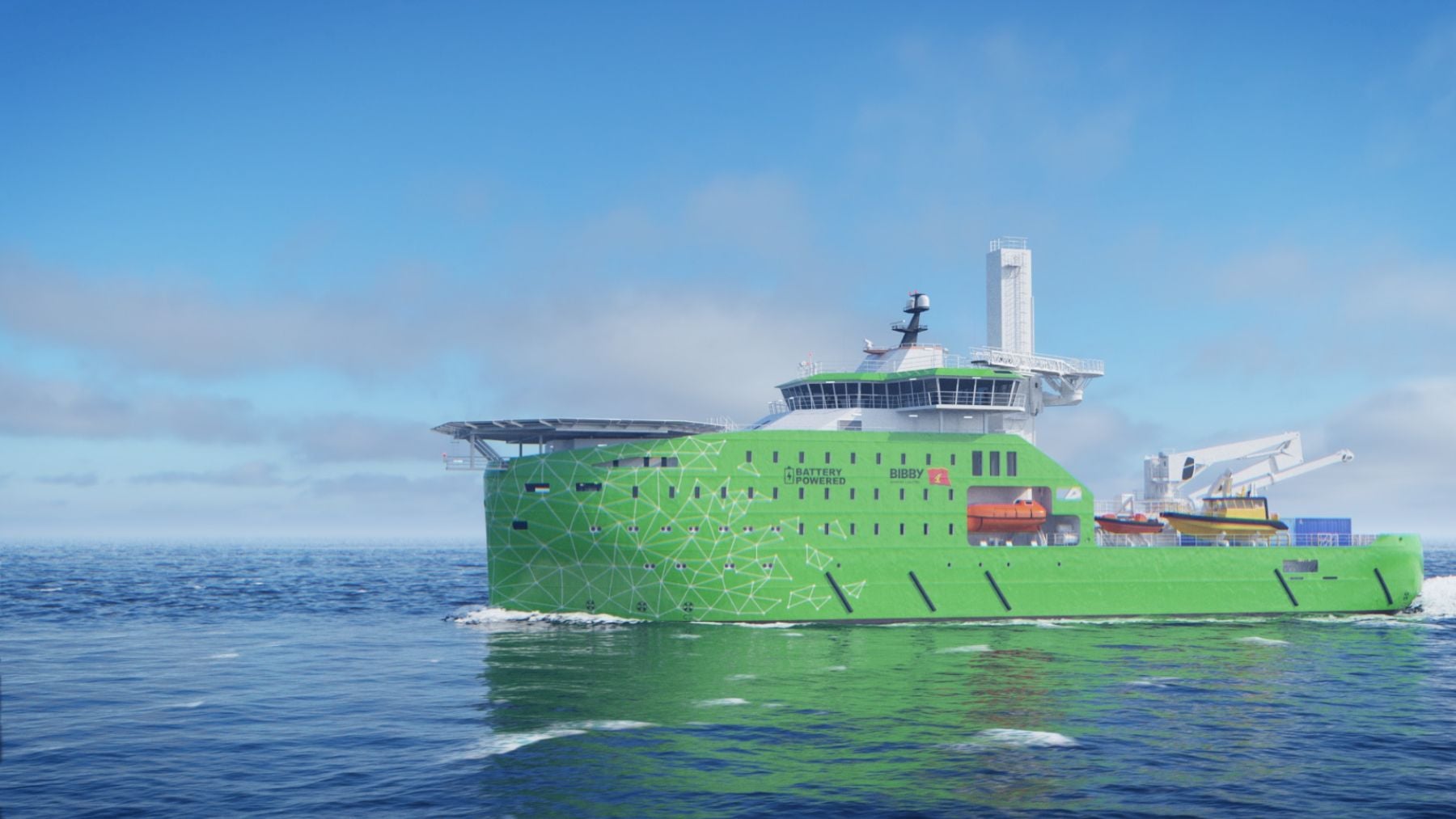 Buque de Bibby Marine. (Foto: Iberdrola).