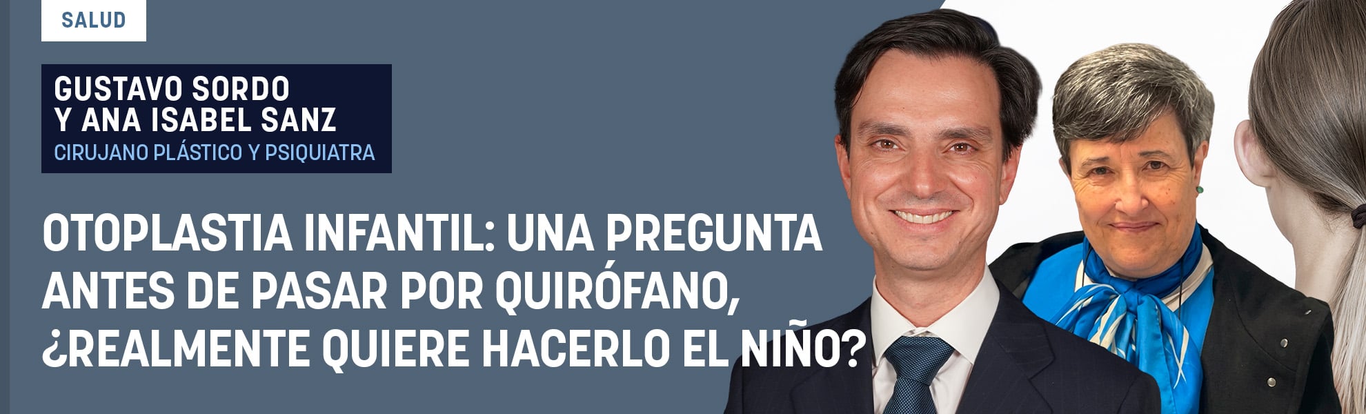 Otoplastia infantil: una pregunta antes de pasar por quirófano, ¿realmente quiere hacerlo el niño?