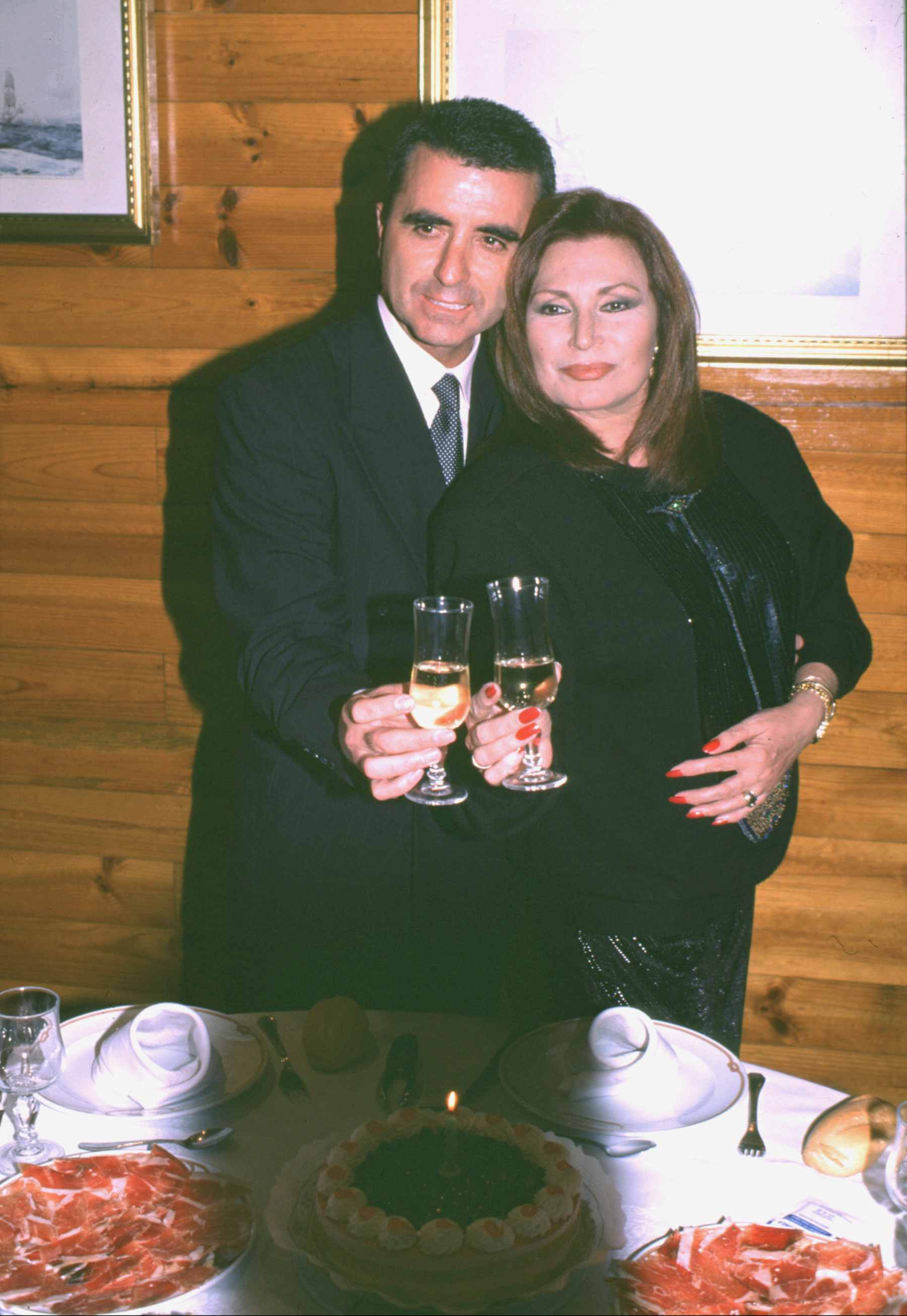 Jos&eacute; Ortega Cano y Roc&iacute;o Jurado en una celebraci&oacute;n. (Foto: Europa Press)