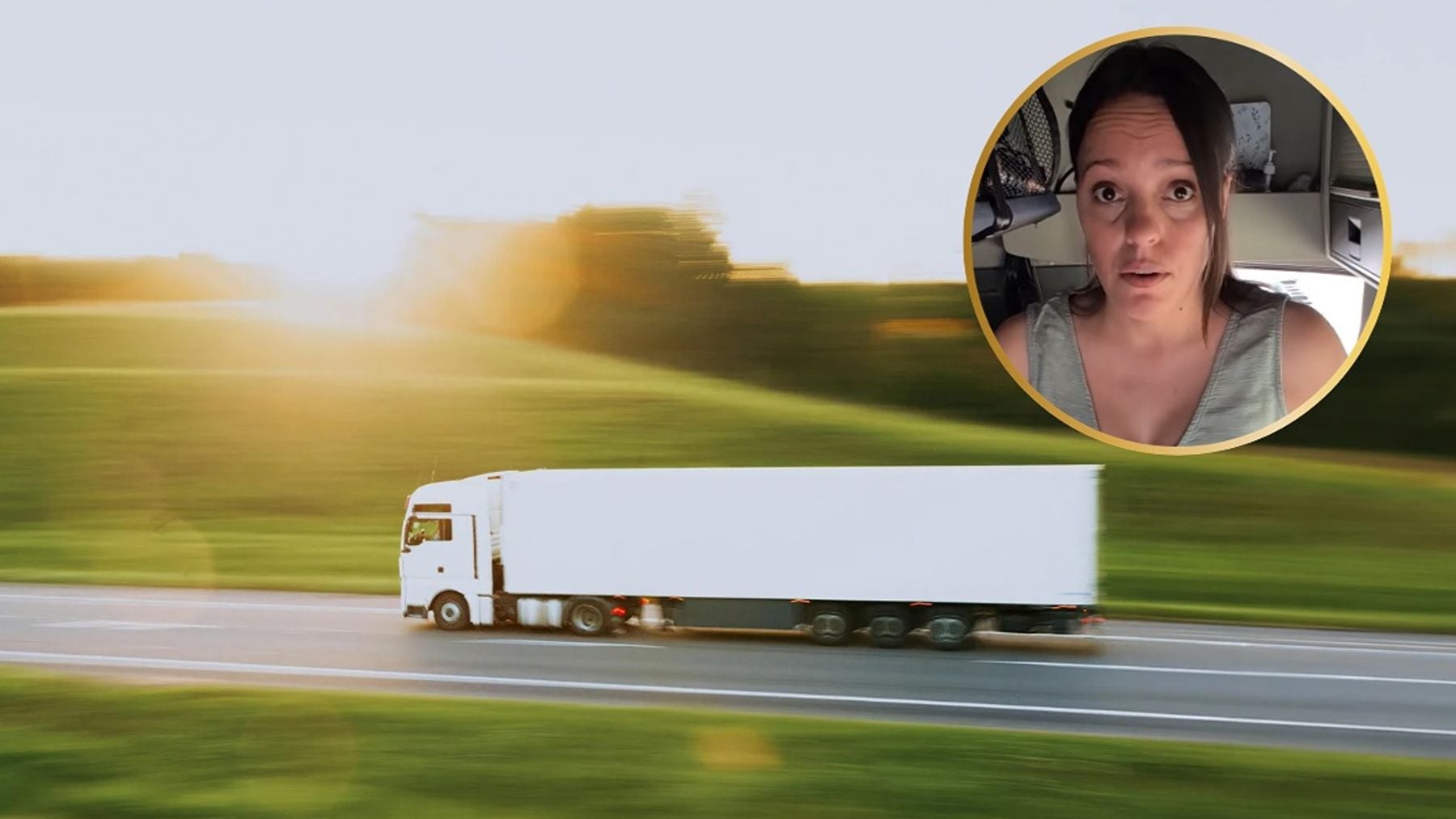 Miriam, camionera argentina que trabaja en Europa: Paso hasta 24 días fuera y, al volver tengo tres o cuatro para ver a mis amigos y descansar”