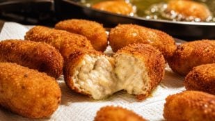 Croquetas, comida, truco, alimento