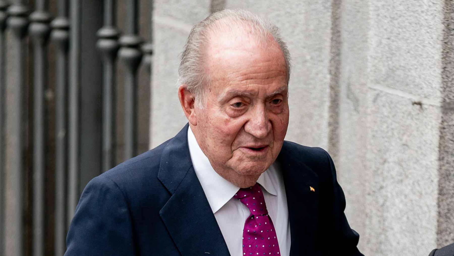 Juan Carlos I en Madrid. (Foto: Europa Press)