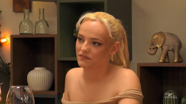 Hélène en First Dates. (Mediaset)