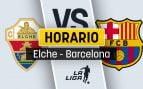 Elche Barcelona horario