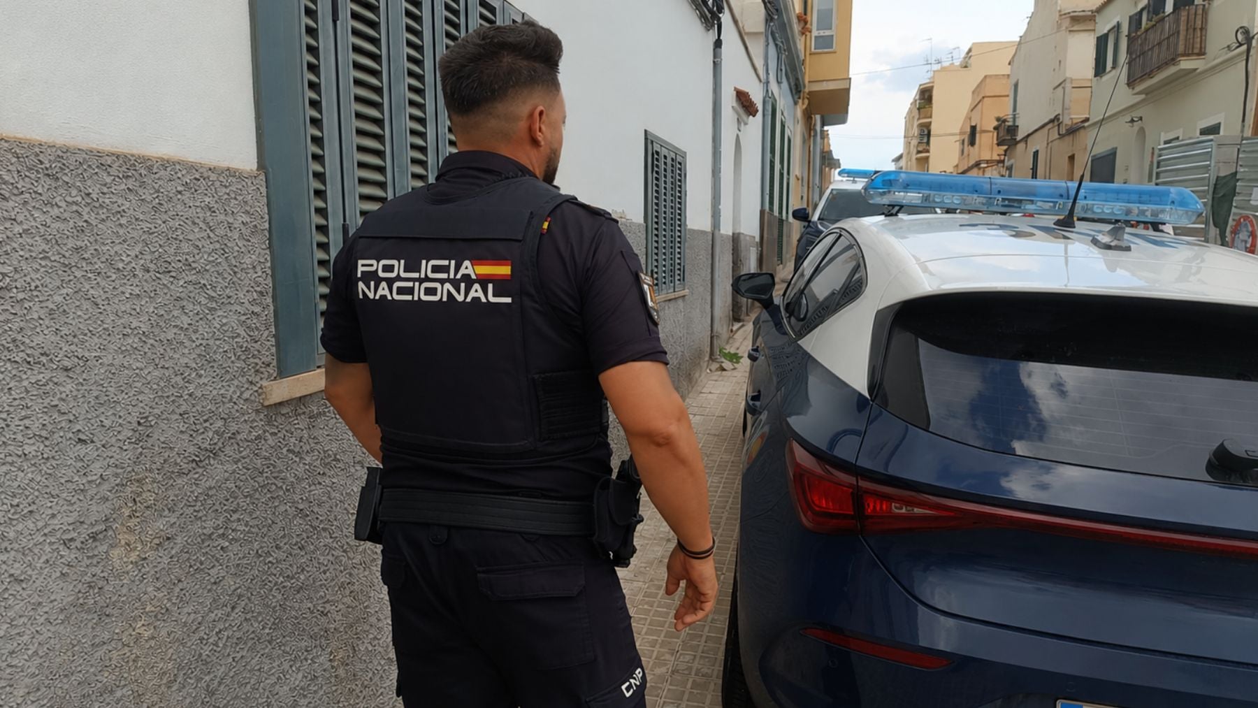 Amenazas, cuchillos y una persecución por las calles de Palma: 3 detenidos tras acosar a una pareja que había denunciado un robo