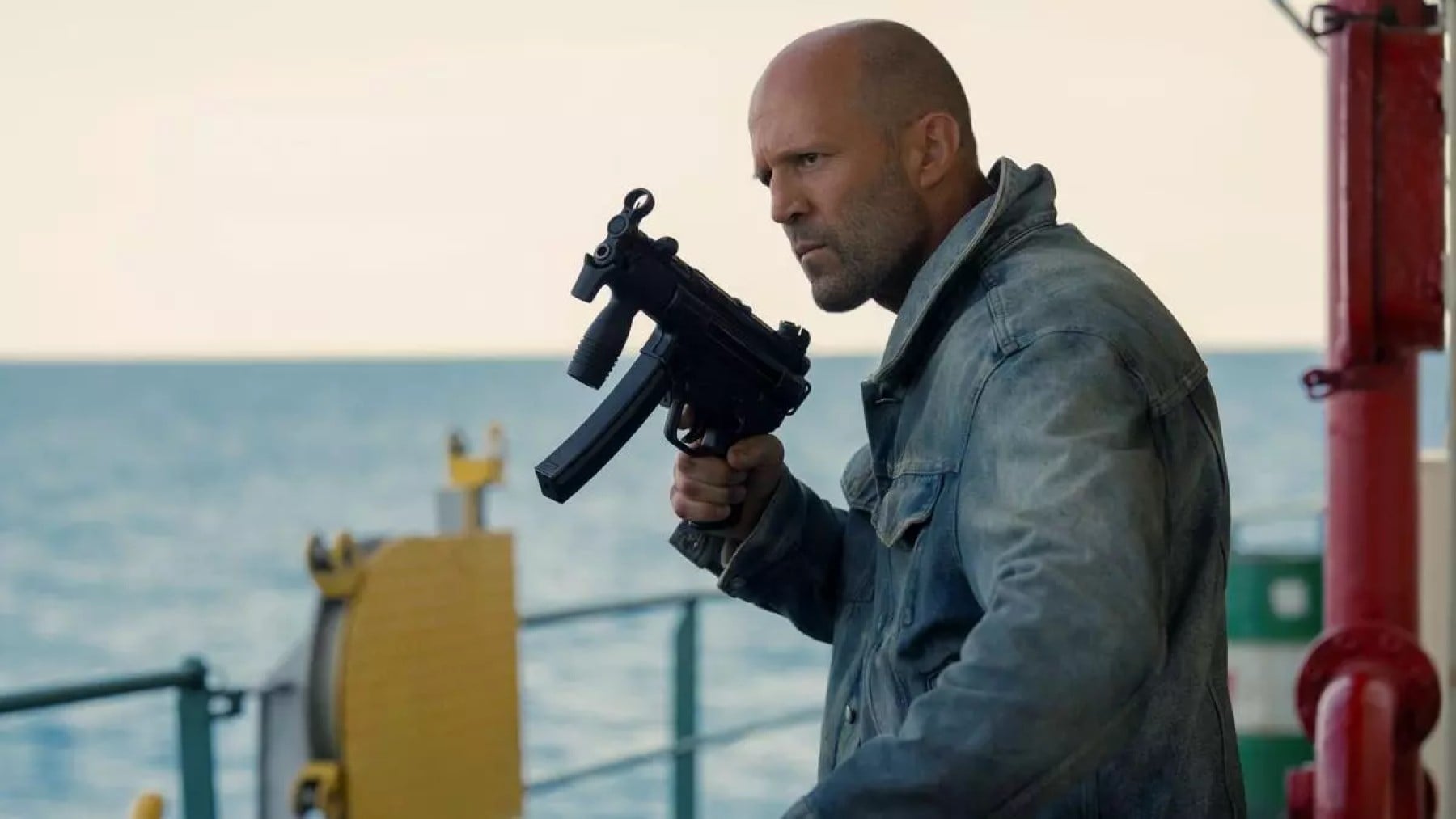 Jason Statham, en una imagen de ‘El motín’ ( DeAPlaneta).