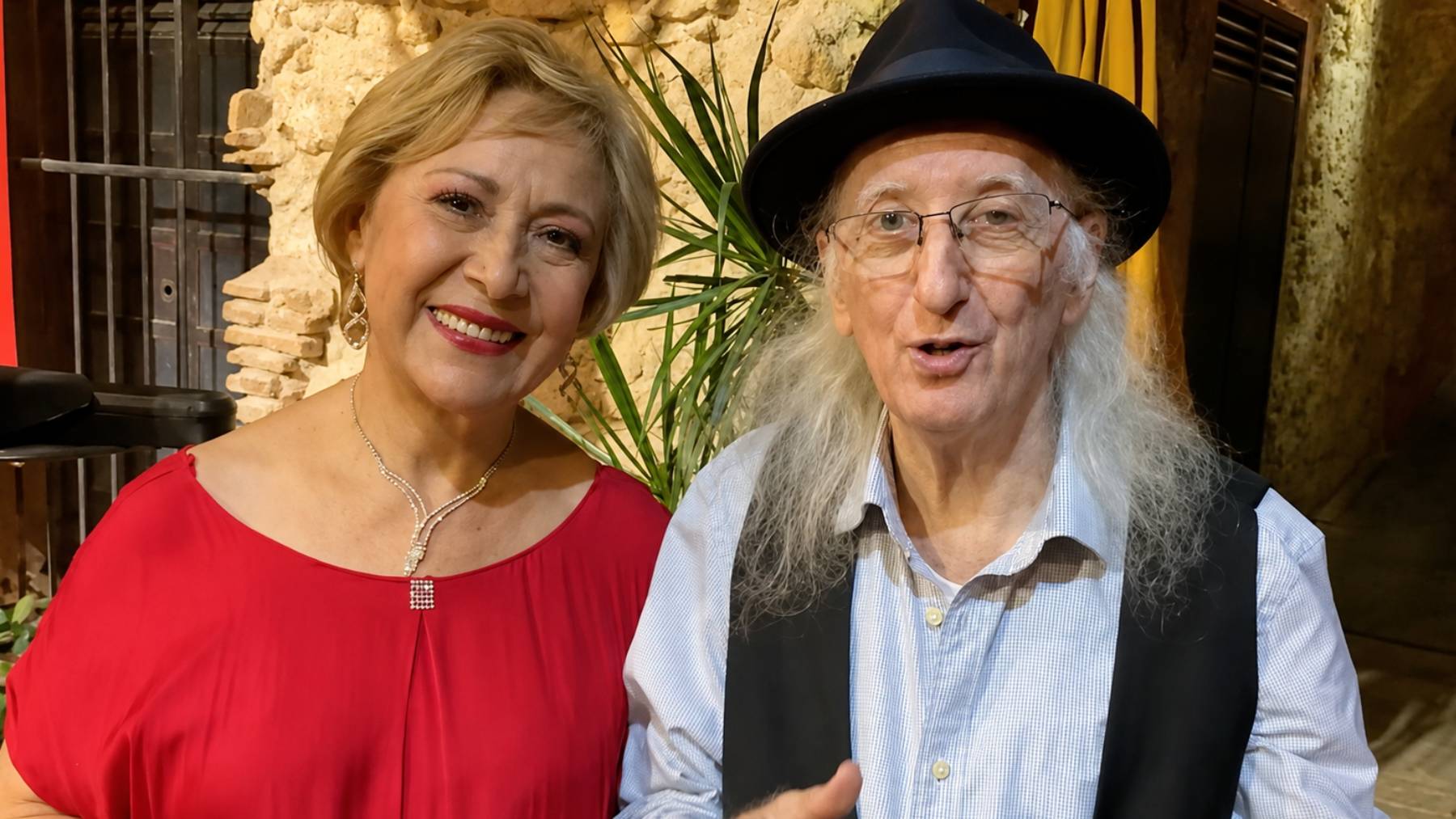 Consuelo Lorgia y Juan Tamariz. (Foto: RRSS)