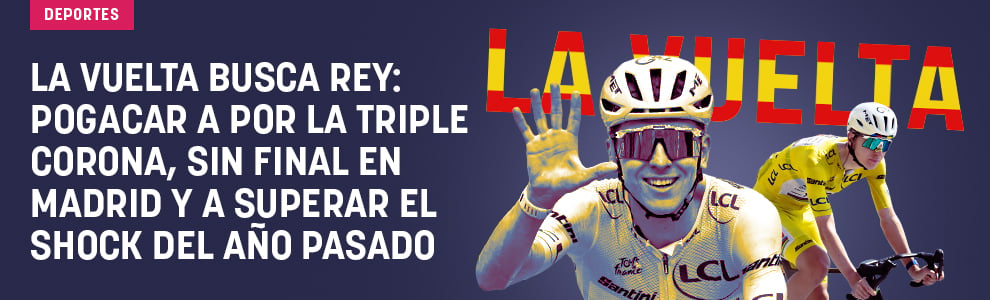 La Vuelta busca rey: Pogacar a por la triple corona, sin final en Madrid y a superar el shock del año pasado