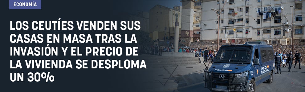 Los ceutíes venden sus casas en masa tras la invasión y el precio de la vivienda se desploma un 30%