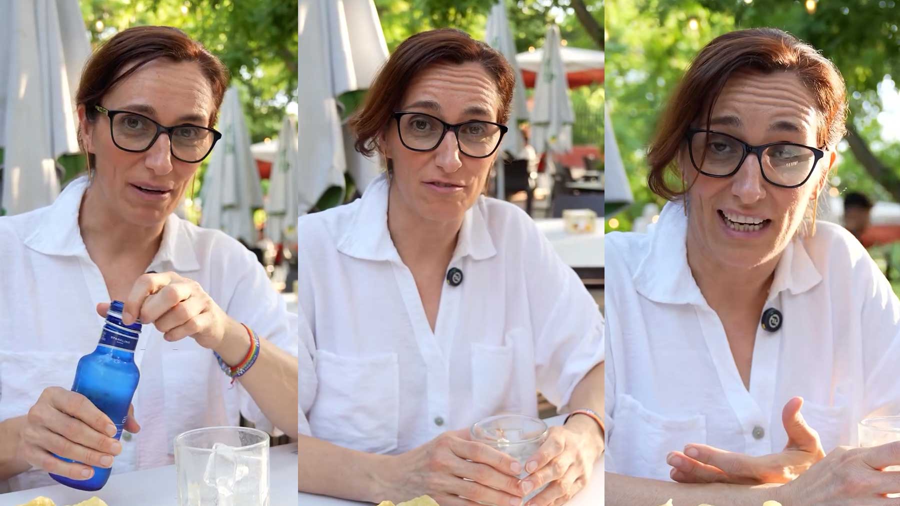 Mónica García anuncia su ley antitabaco desde una terraza para tapar la crisis sanitaria de Ceuta