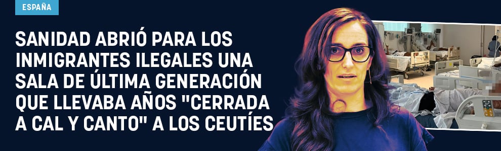 Sanidad abrió para los inmigrantes ilegales una sala de última generación que llevaba años cerrada a cal y canto a los ceutíes