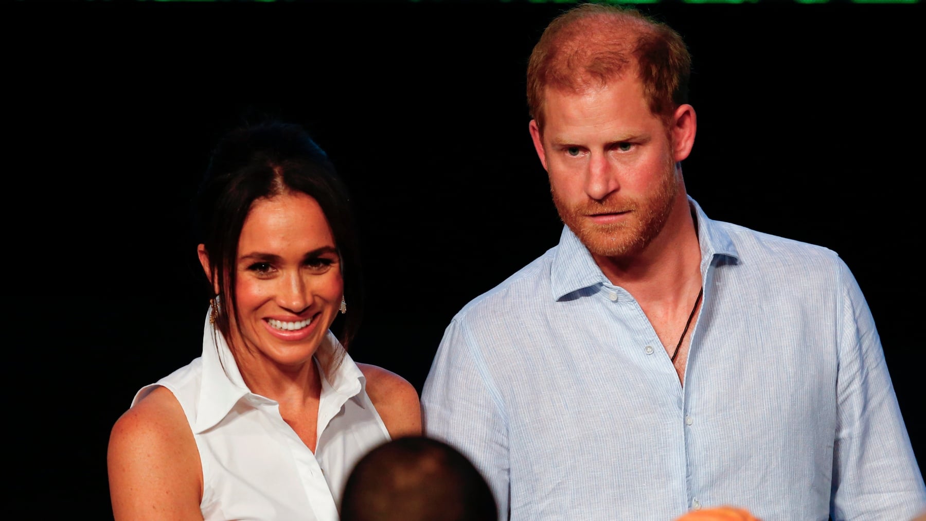 Meghan Markle y el príncipe Harry. (Foto: EFE)