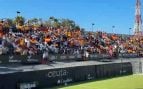 La afición del Ceuta estalla en su primer partido de fútbol tras la invasión: «¡Pedro Sánchez, hijo de puta!»