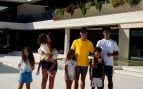 Cristiano Ronaldo y Georgina en su casa de Cascais