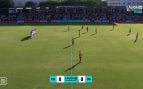 Simbólica protesta del AD Ceuta: los jugadores se plantan los 20 primeros segundos del partido