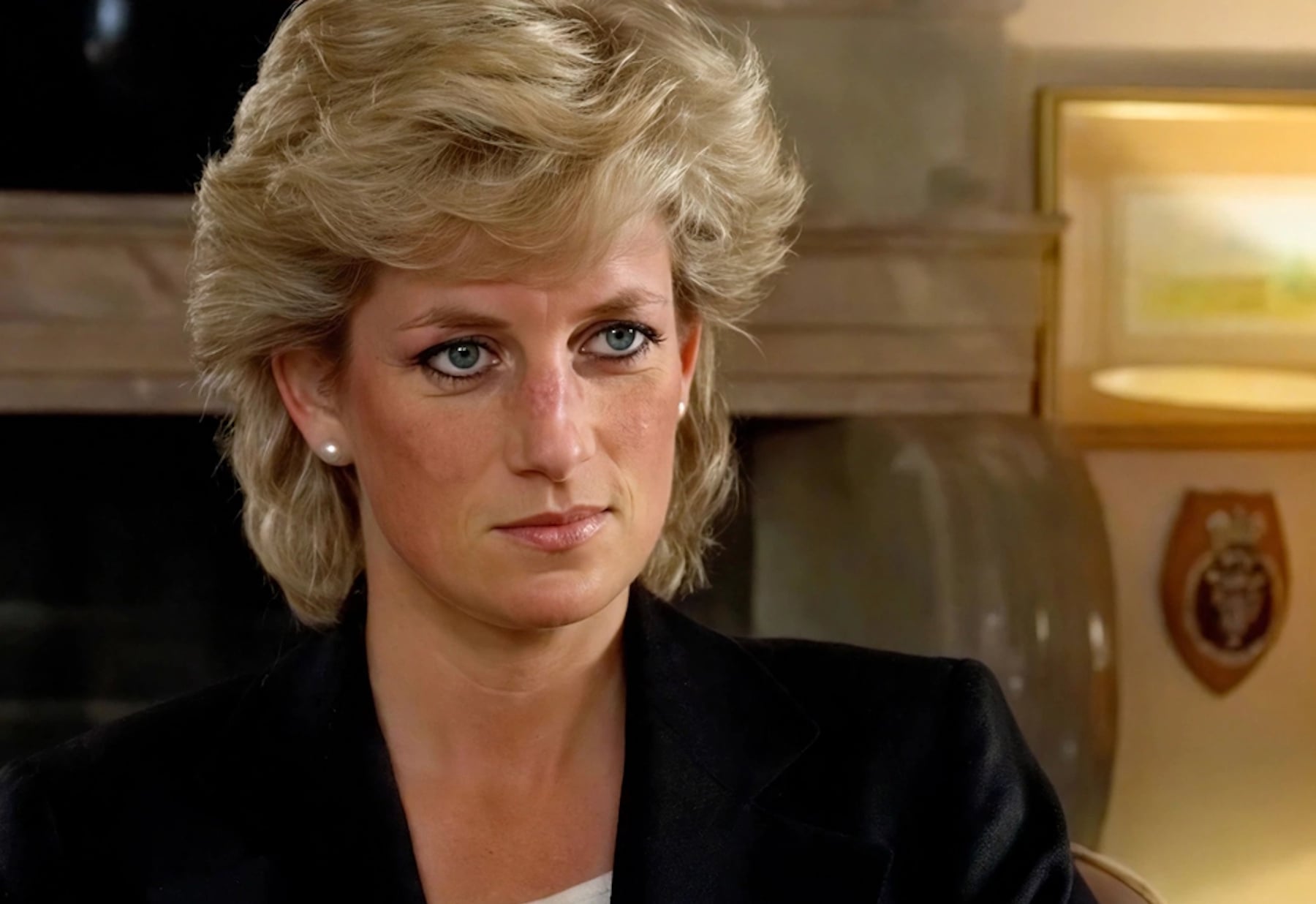 Lady Di en una entrevista. (Foto: Okdiario)