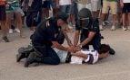 Detenido un ultra del Barcelona a las puertas del Martínez Valero por agredir a un policía