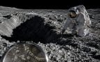 Microbios en la Luna, carrera espacial, microbios terrestres en polo sur de la Luna, descubrimiento en polo sur lunar, hallazgo de la NASA en la luna.