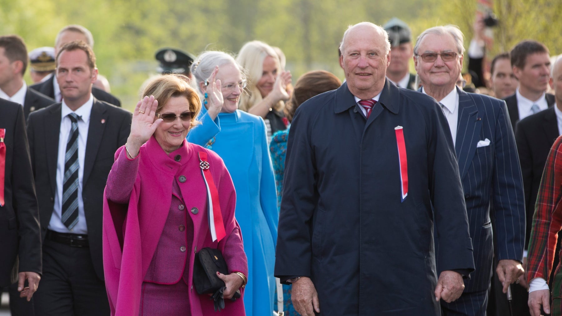Sonia y Harald V de Noruega. (Foto: EP)