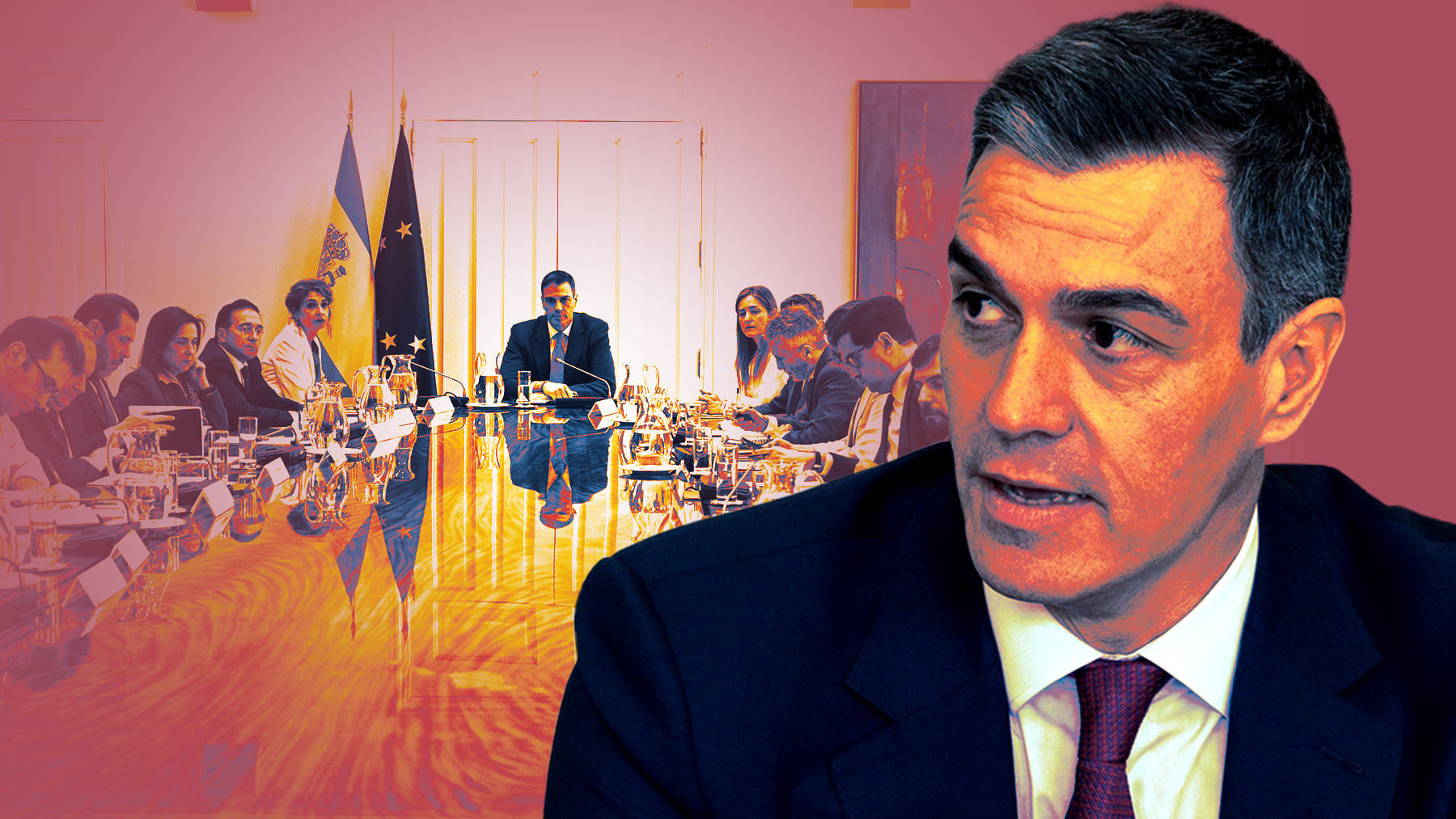 Sánchez convocó el Consejo de Seguridad Nacional el mismo día del apagón y tarda 26 días en hacerlo con la invasión