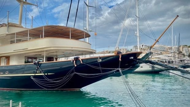 J.P. Morgan, yate, Mallorca