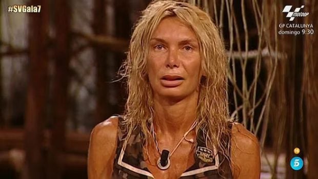 Yola Berrocal en 'Supervivientes'. (Mediaset)
