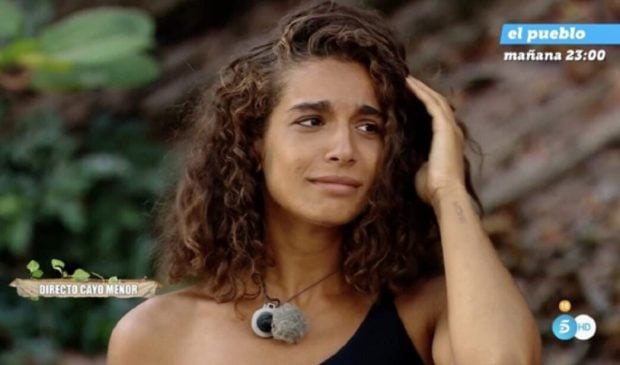 Alma Bollo en 'Supervivientes'. (Mediaset)