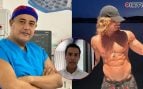 Montaje de imágenes de Edwin Arrieta (izquierda), Daniel Sancho (derecha) y Juango Ospina (centro) (Mediaset/Instagram).