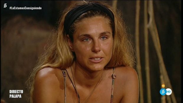 Ivana Icardi en 'Supervivientes'. (Mediaset)