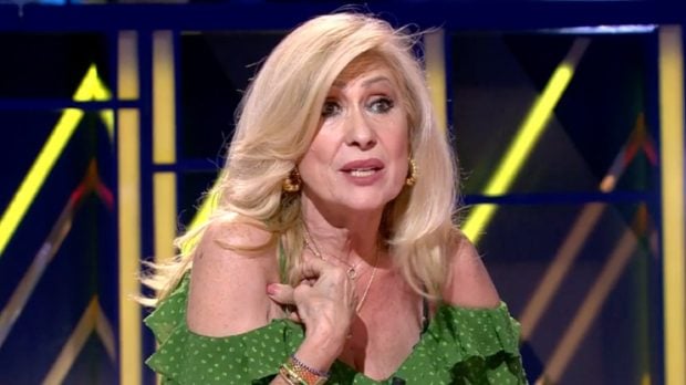 Rosa Benito en Telecinco. (Mediaset)