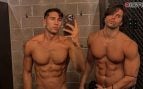 Gianmarco Onestini y su hermano Luca Onestini en una imagen de redes sociales (Instagram).