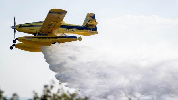 hidroavión incendios