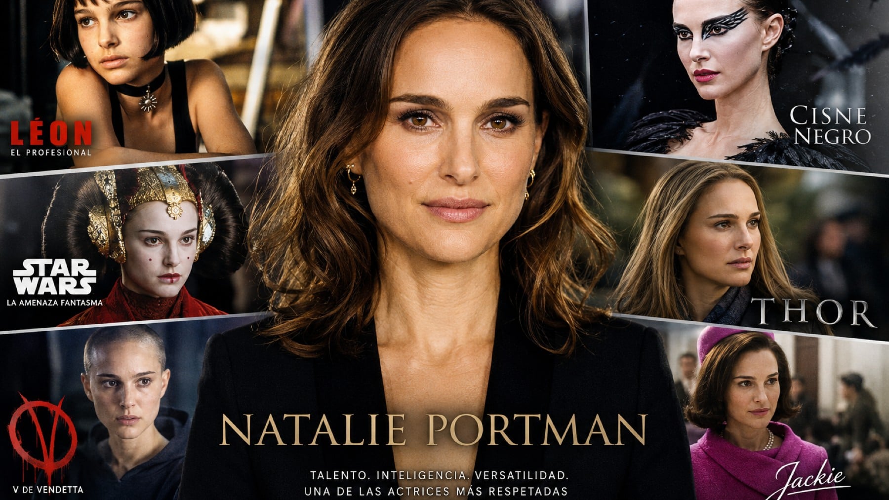 La carrera de Natalie Portman (IA).