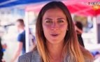 Paula Silvestre en su etapa en Teledeporte (Atresmedia).