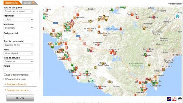 precio gasolina 31 agosto Andalucía
