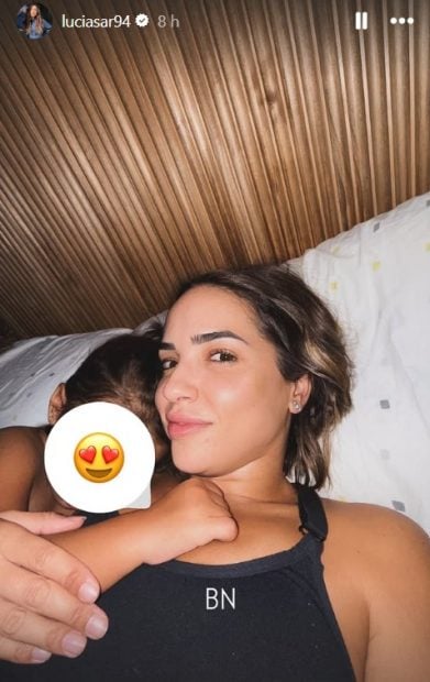Luc&iacute;a S&aacute;nchez en su cuenta de Instagram.