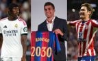 Yan Diomande, Rodri Hernández y Lee Kang-in