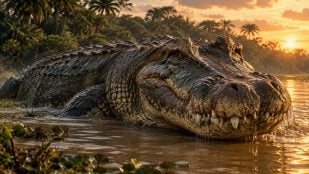 Purussaurus neivensis, reptil, animal. especie