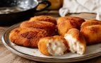 Croquetas, comida, truco, alimento
