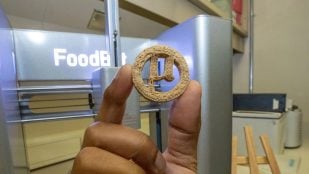 galleta plástico NASA