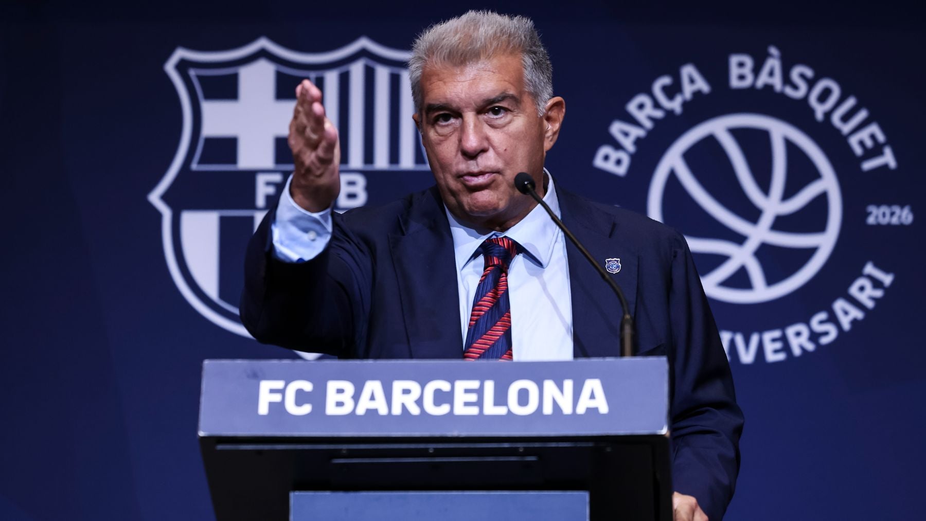 Joan Laporta. (Getty)