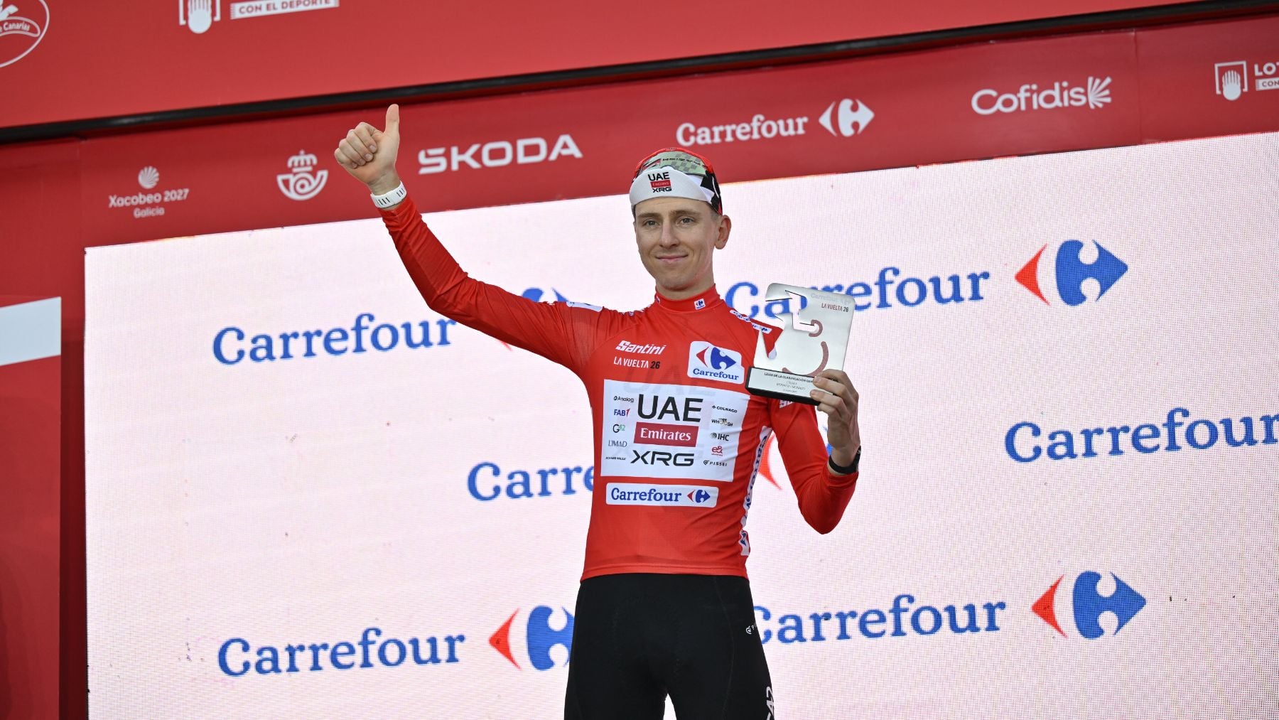 Así queda la clasificación general de la Vuelta Ciclista a España 2026 tras la etapa 5 de hoy miércoles, 26 de agosto