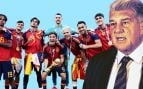 Laporta, Barcelona, homenaje, campeones del mundo