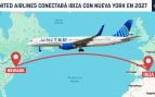 Nueva York amplía sus puentes con Baleares: United Airlines conectará Ibiza con Newark en 2027 con vuelo directo
