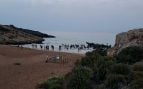 El desembarco se ha producido apenas cuatro días después de que otra embarcación llegara a Cala Dentoles con 49 personas